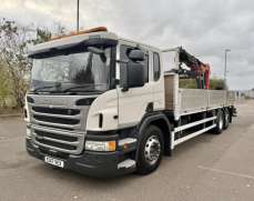 2017 Scania P320 6x2 Dropside Brick-Grab